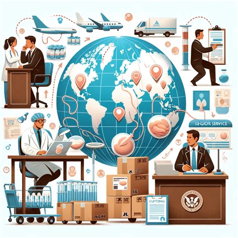ship sperm internationally